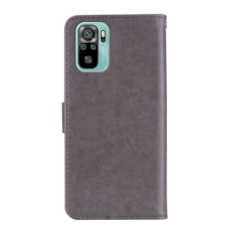 Capa Flip Para Xiaomi Redmi Note 10 / 10S Coruja Mandala E Charme