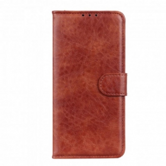 Capa Flip Para Xiaomi Redmi Note 10 / 10S Couro Sintético Texturizado