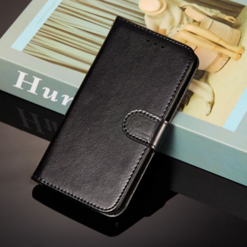 Capa Flip Para Xiaomi Redmi Note 10 / 10S Estilo De Couro Monocromático