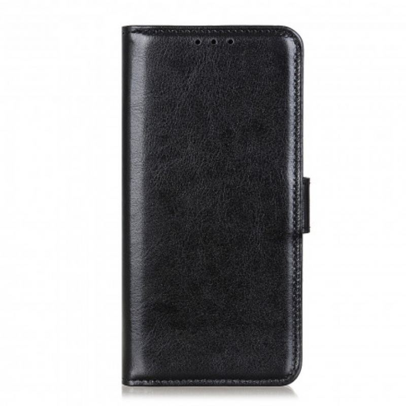 Capa Flip Para Xiaomi Redmi Note 10 / 10S Refinamento De Couro Sintético