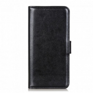 Capa Flip Para Xiaomi Redmi Note 10 / 10S Refinamento De Couro Sintético