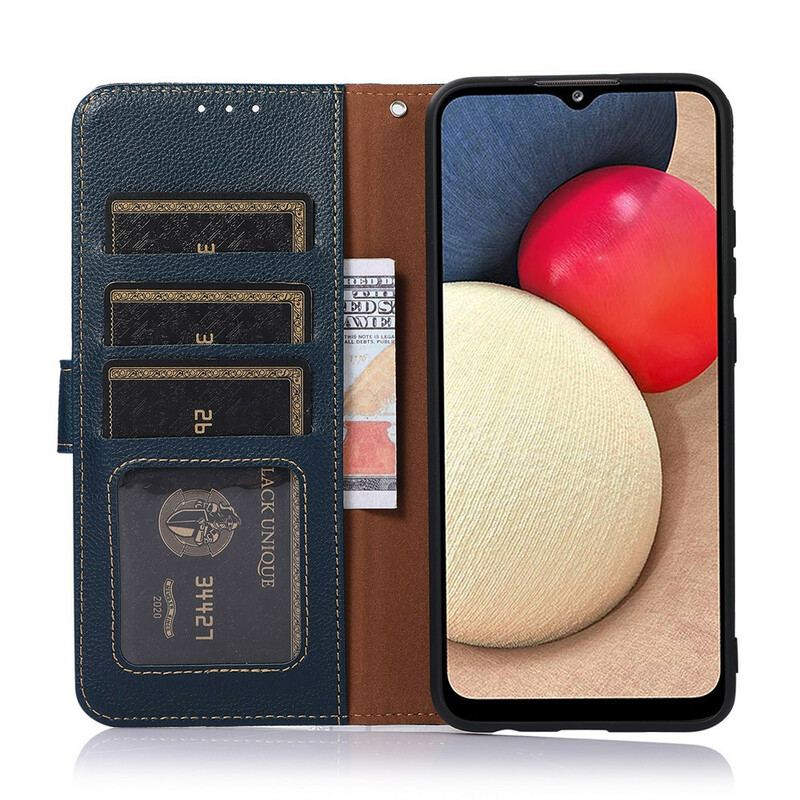 Capa Folio Para Xiaomi Redmi Note 10 / 10S Estilo Lichia Rfid Khazneh