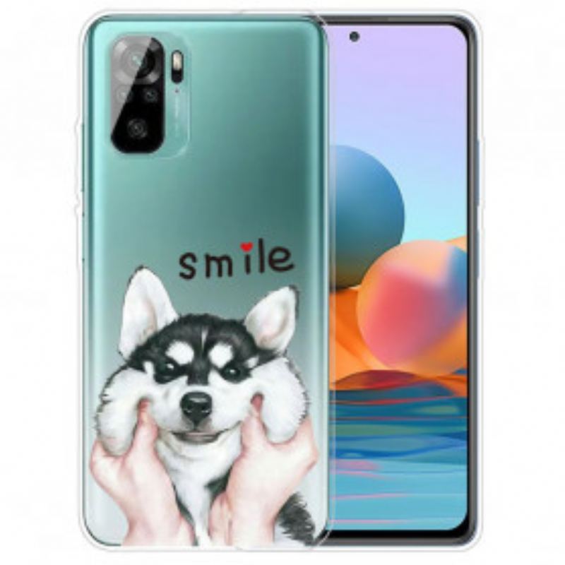 Capa Para Xiaomi Redmi Note 10 / 10S Cachorro Sorridente