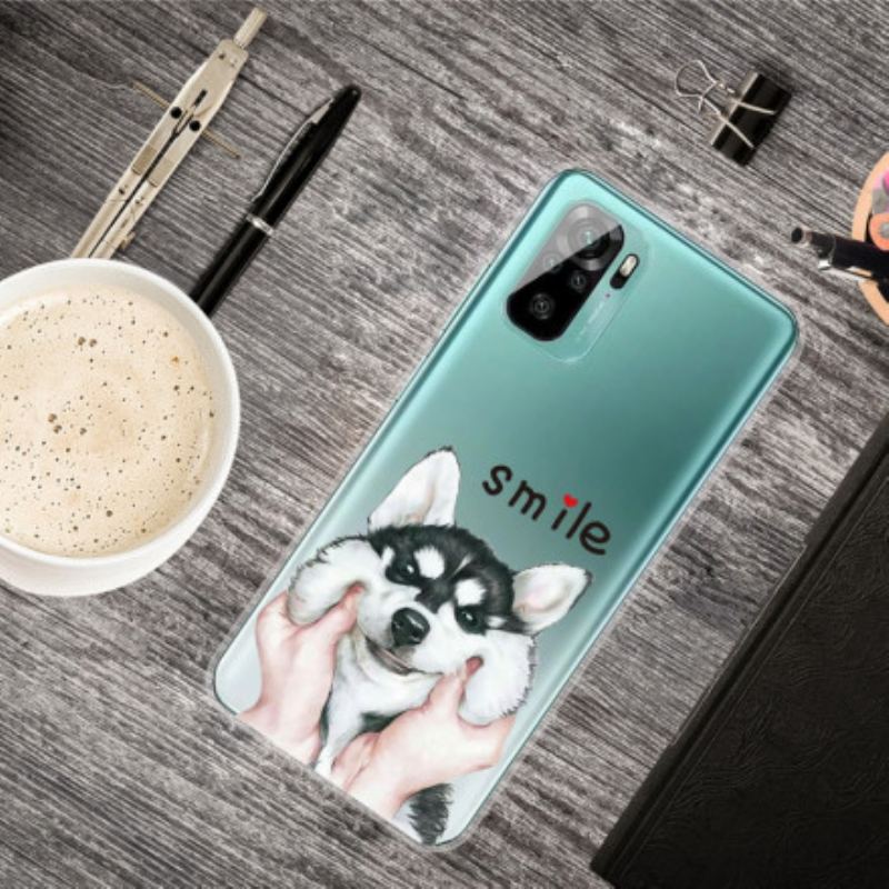 Capa Para Xiaomi Redmi Note 10 / 10S Cachorro Sorridente