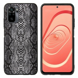 Capa Para Xiaomi Redmi Note 10 / 10S Efeito Pele De Cobra