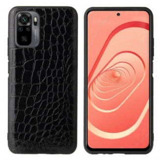 Capa Para Xiaomi Redmi Note 10 / 10S Efeito Pele De Crocodilo