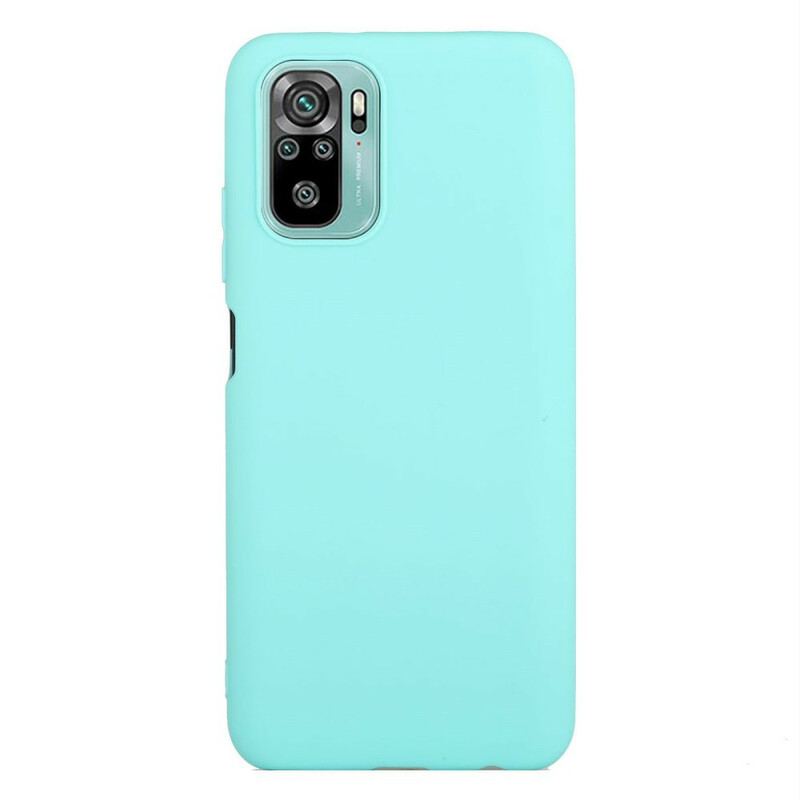 Capa Para Xiaomi Redmi Note 10 / 10S Fosco De Silicone Flexível