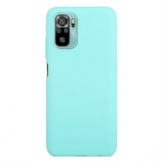 Capa Para Xiaomi Redmi Note 10 / 10S Fosco De Silicone Flexível