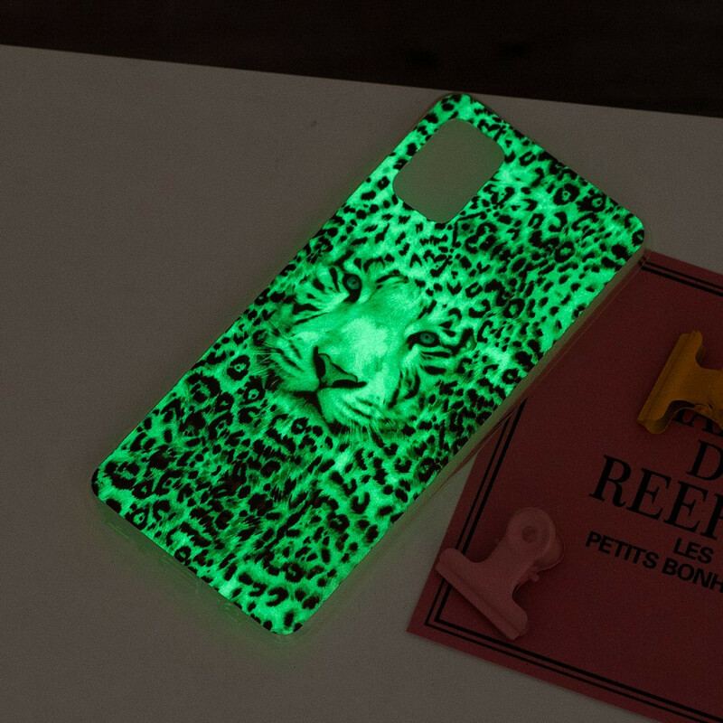 Capa Para Xiaomi Redmi Note 10 / 10S Leopardo Fluorescente