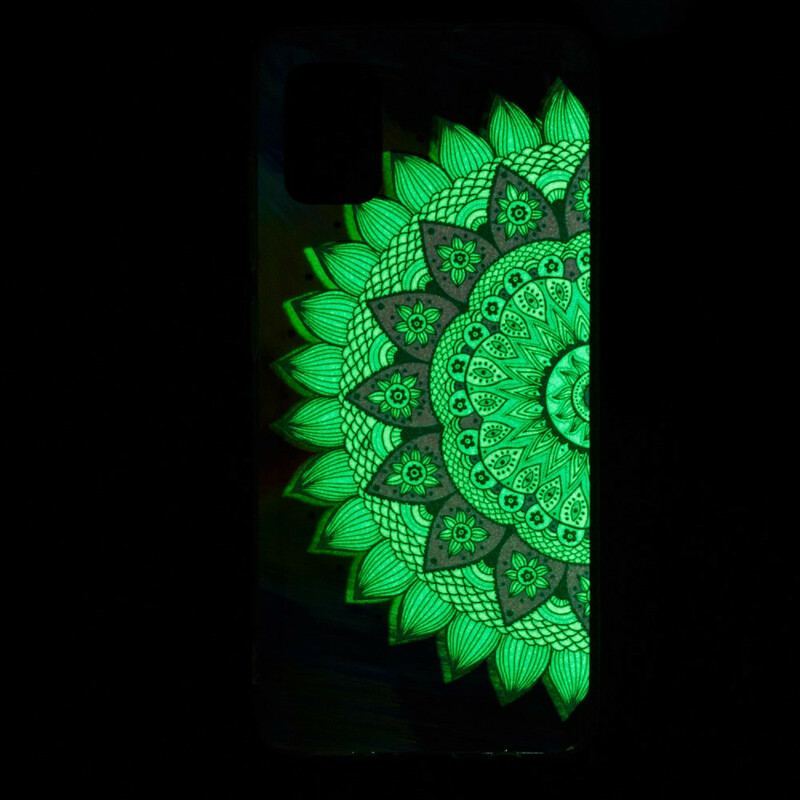 Capa Para Xiaomi Redmi Note 10 / 10S Mandala Colorida Fluorescente