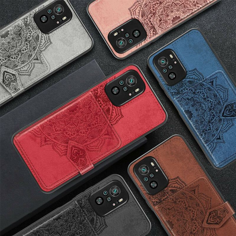 Capa Para Xiaomi Redmi Note 10 / 10S Mandala Multifuncional