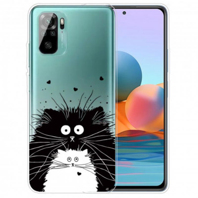 Capa Para Xiaomi Redmi Note 10 / 10S Olha Os Gatos