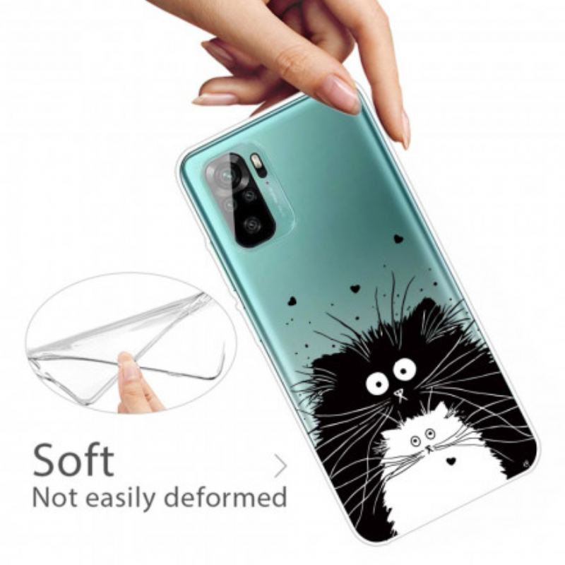 Capa Para Xiaomi Redmi Note 10 / 10S Olha Os Gatos