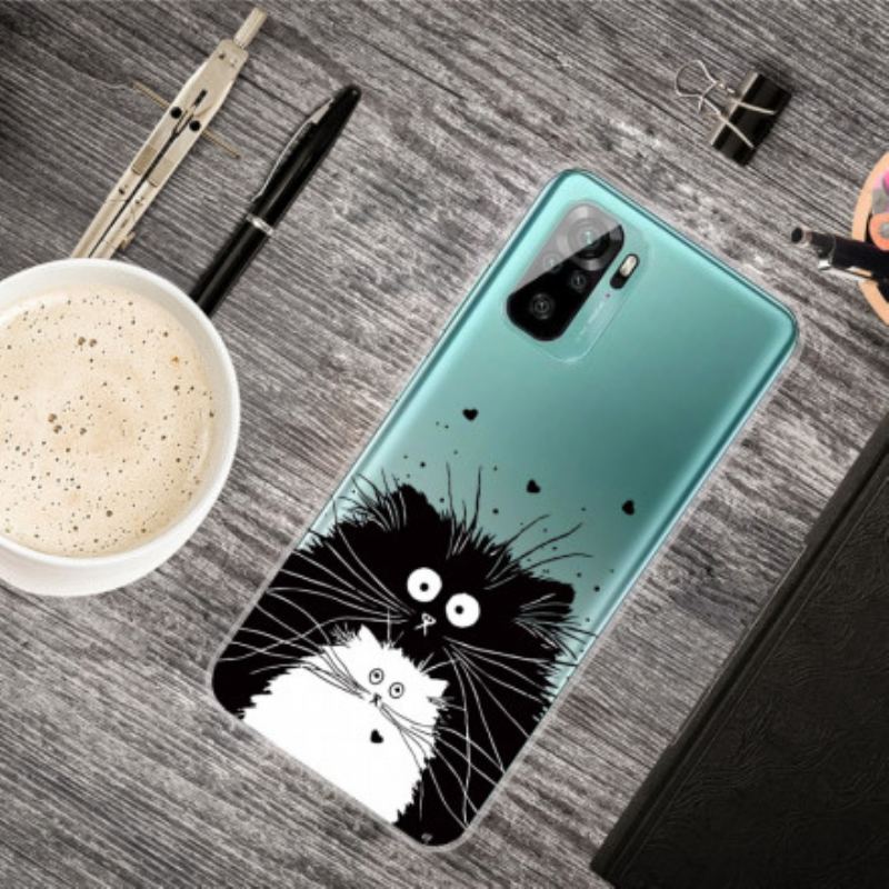 Capa Para Xiaomi Redmi Note 10 / 10S Olha Os Gatos