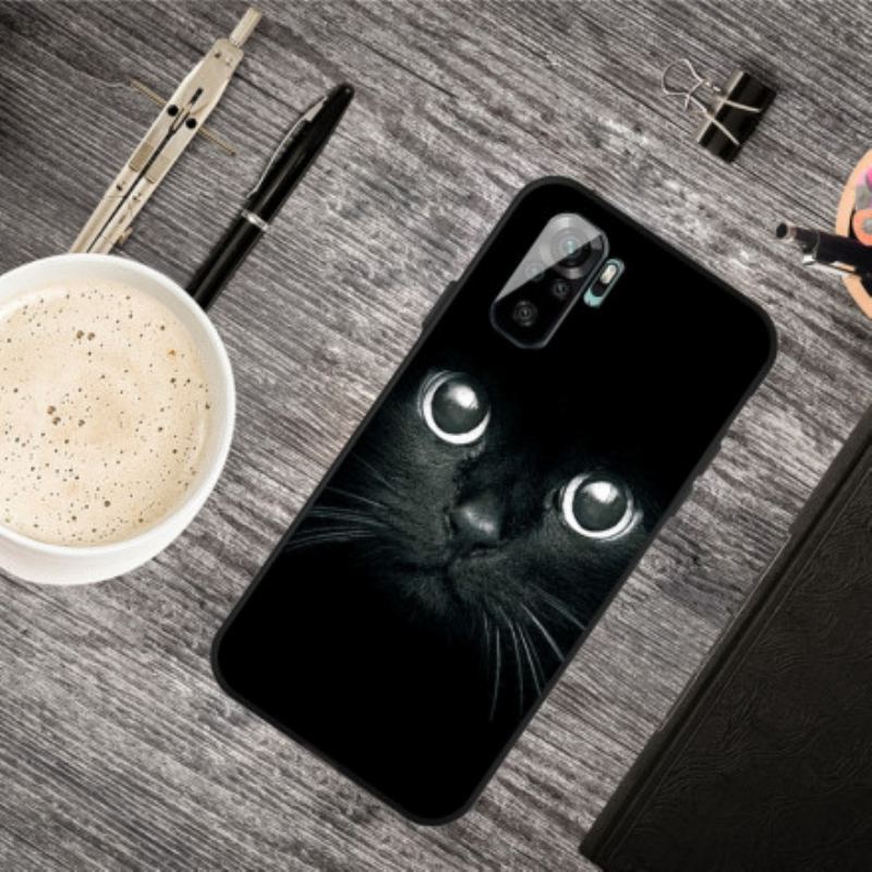 Capa Para Xiaomi Redmi Note 10 / 10S Olhos De Gato