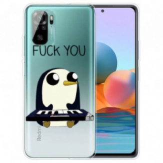 Capa Para Xiaomi Redmi Note 10 / 10S Pinguim Vai Se Foder