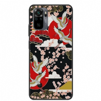 Capa Para Xiaomi Redmi Note 10 / 10S Quatro Guindastes