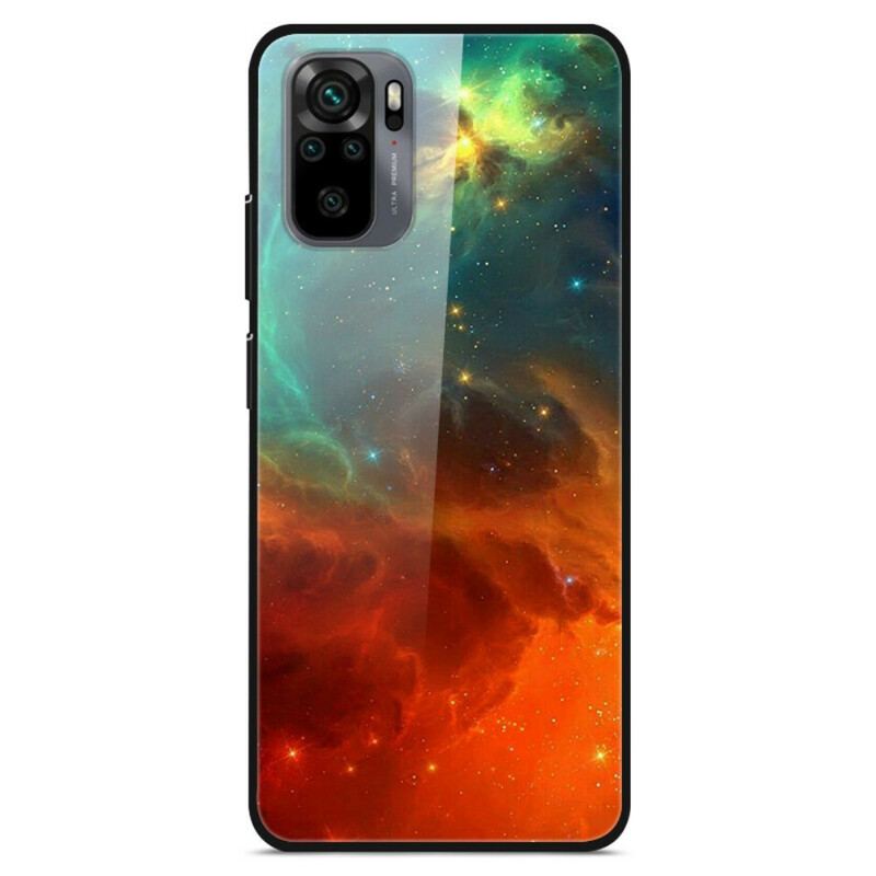 Capa Para Xiaomi Redmi Note 10 / 10S Vidro Temperado De Cores Premium