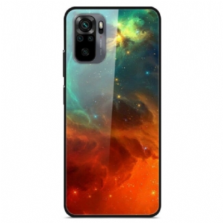 Capa Para Xiaomi Redmi Note 10 / 10S Vidro Temperado De Cores Premium