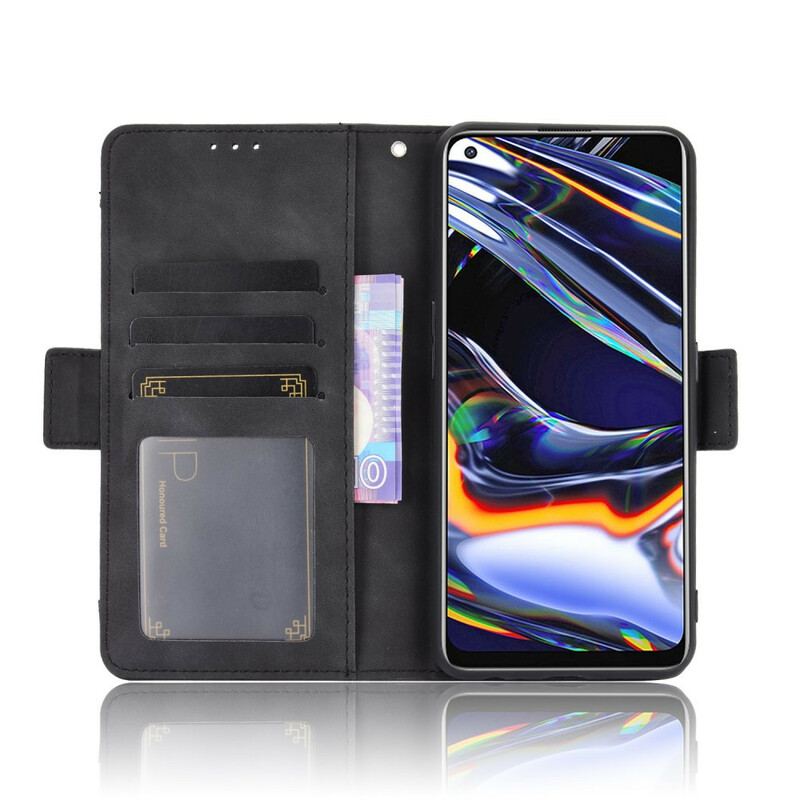 Capa Flip Para Realme 7 Pro Multi-card Premier Class