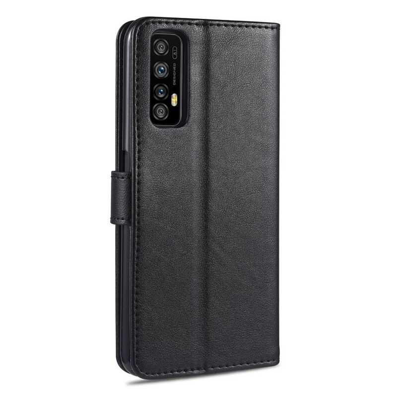 Capa Folio Para Realme 7 Pro Couro Sintético