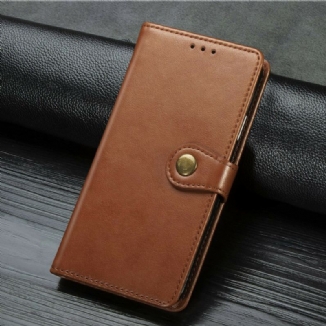 Capa De Couro Para Samsung Galaxy Note 10 De Cordão Tiras Elegantes De Couro Falso