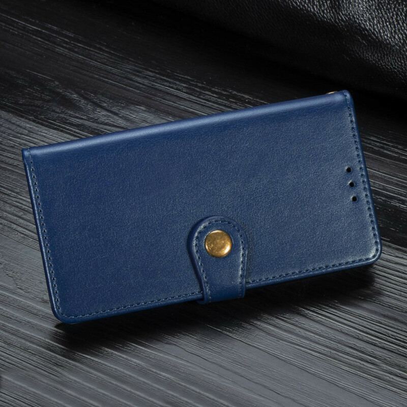 Capa De Couro Para Samsung Galaxy Note 10 De Cordão Tiras Elegantes De Couro Falso