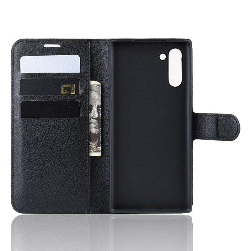 Capa Em Pele Para Samsung Galaxy Note 10 Clássico