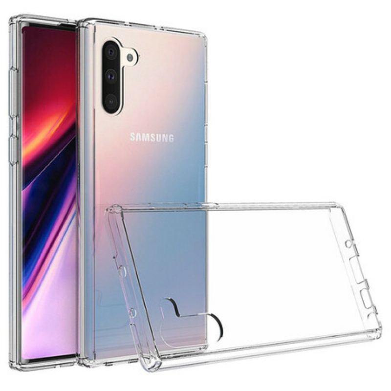 Capa Para Samsung Galaxy Note 10 Transparente E Acrílico