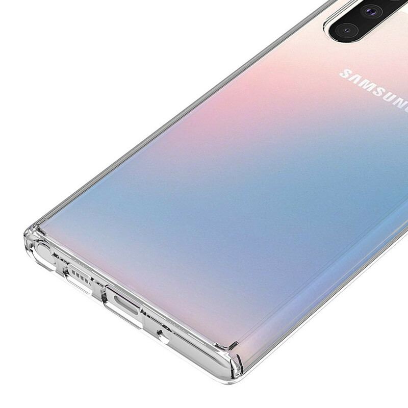 Capa Para Samsung Galaxy Note 10 Transparente E Acrílico