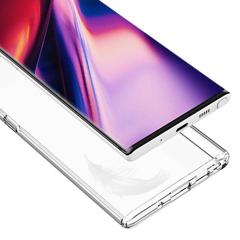 Capa Para Samsung Galaxy Note 10 Transparente E Acrílico