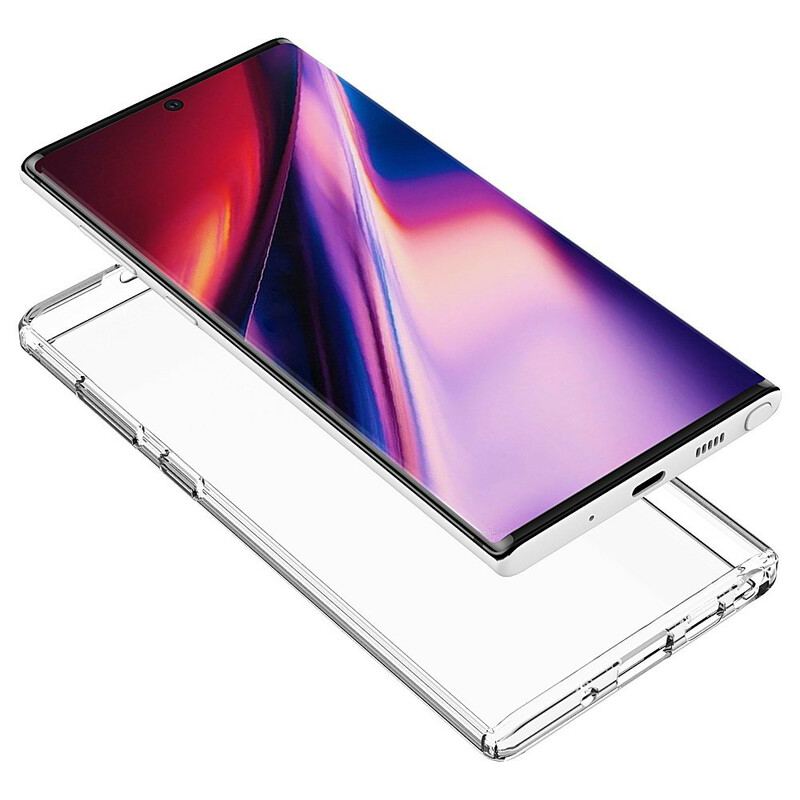 Capa Para Samsung Galaxy Note 10 Transparente E Acrílico