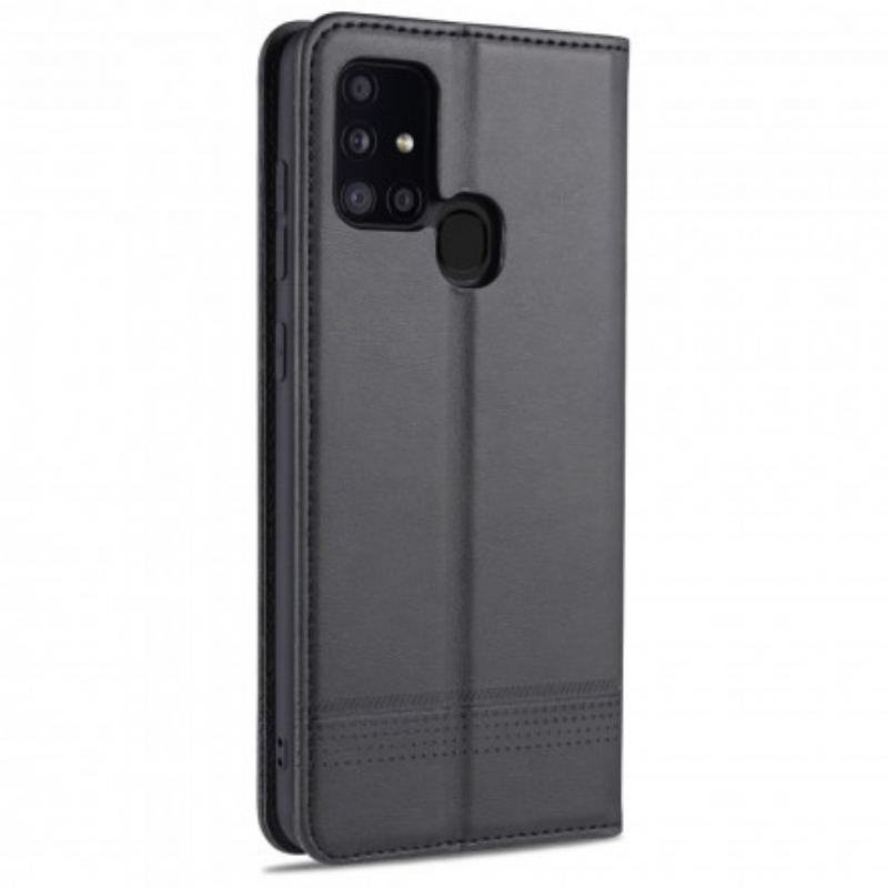 Capa De Celular Para Samsung Galaxy M31 Flip Estilo De Couro Azns