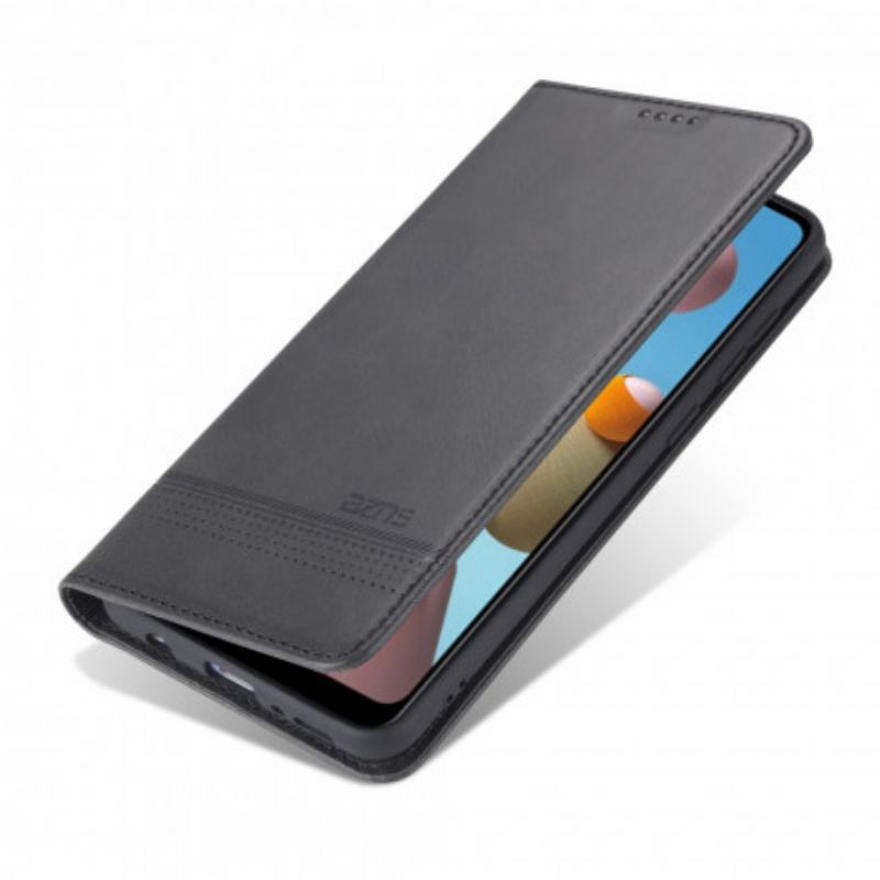 Capa De Celular Para Samsung Galaxy M31 Flip Estilo De Couro Azns