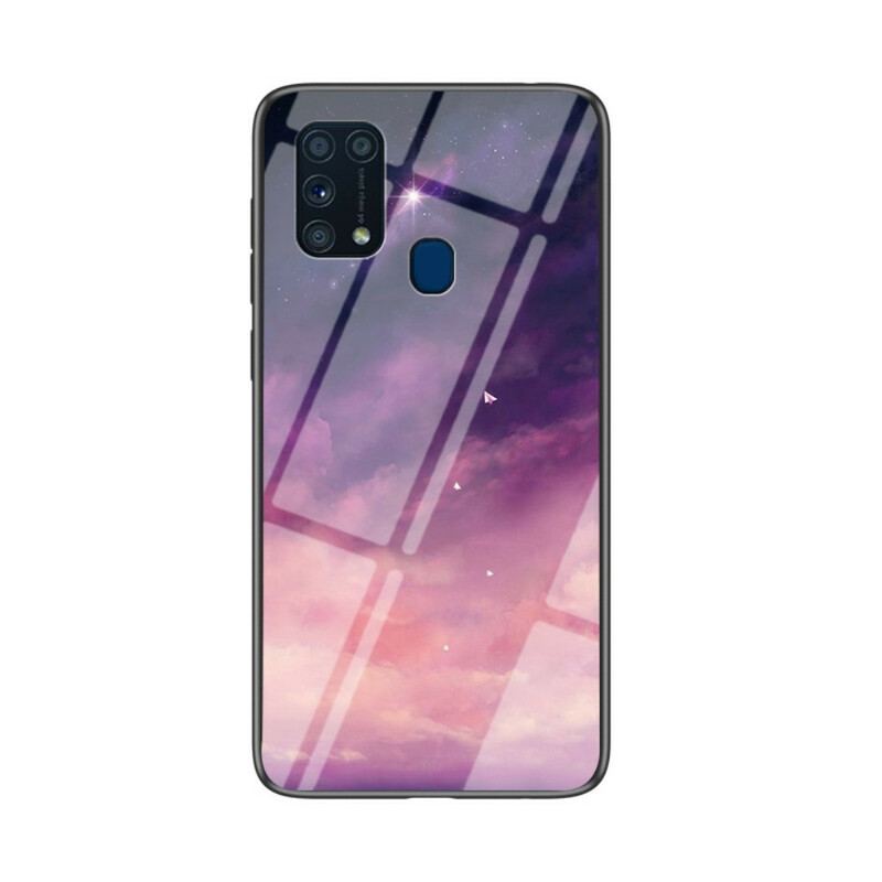 Capa De Celular Para Samsung Galaxy M31 Vidro Temperado De Beleza