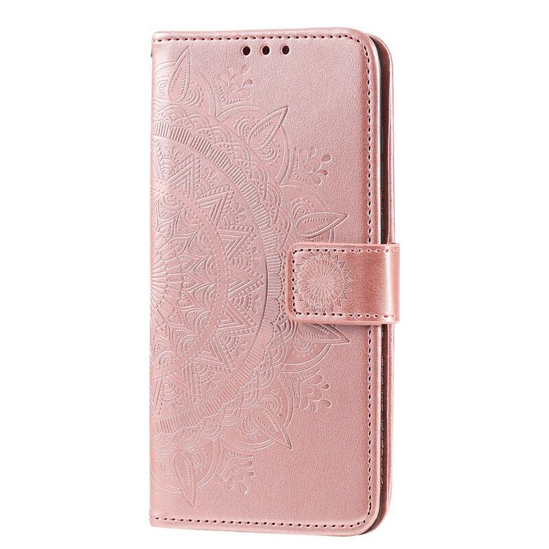 Capa Flip Para Samsung Galaxy M31 Mandala Do Sol