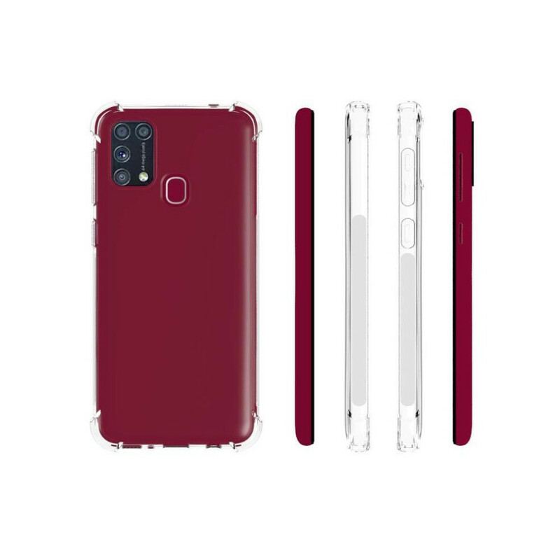 Capa Para Samsung Galaxy M31 Cantos Reforçados Sem Costura