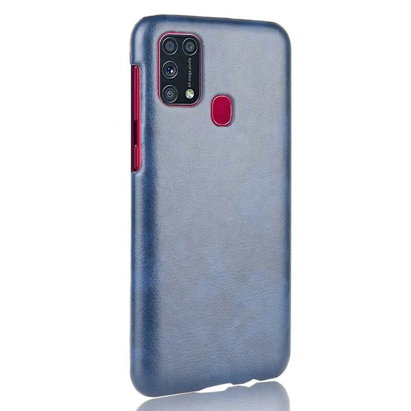 Capa Para Samsung Galaxy M31 Efeito Couro De Desempenho Lichia