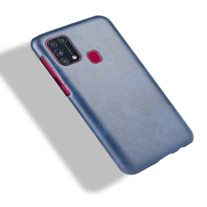 Capa Para Samsung Galaxy M31 Efeito Couro De Desempenho Lichia