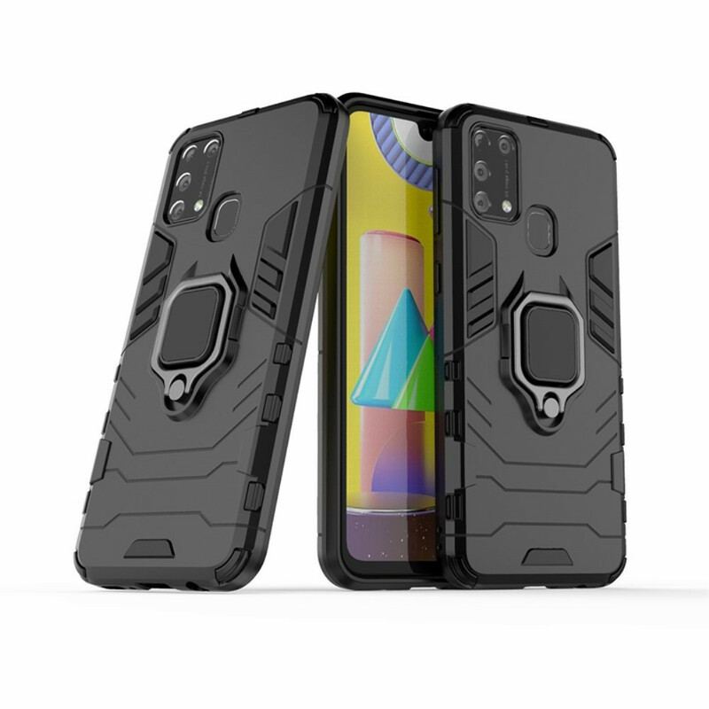 Capa Para Samsung Galaxy M31 Resistente A Anel