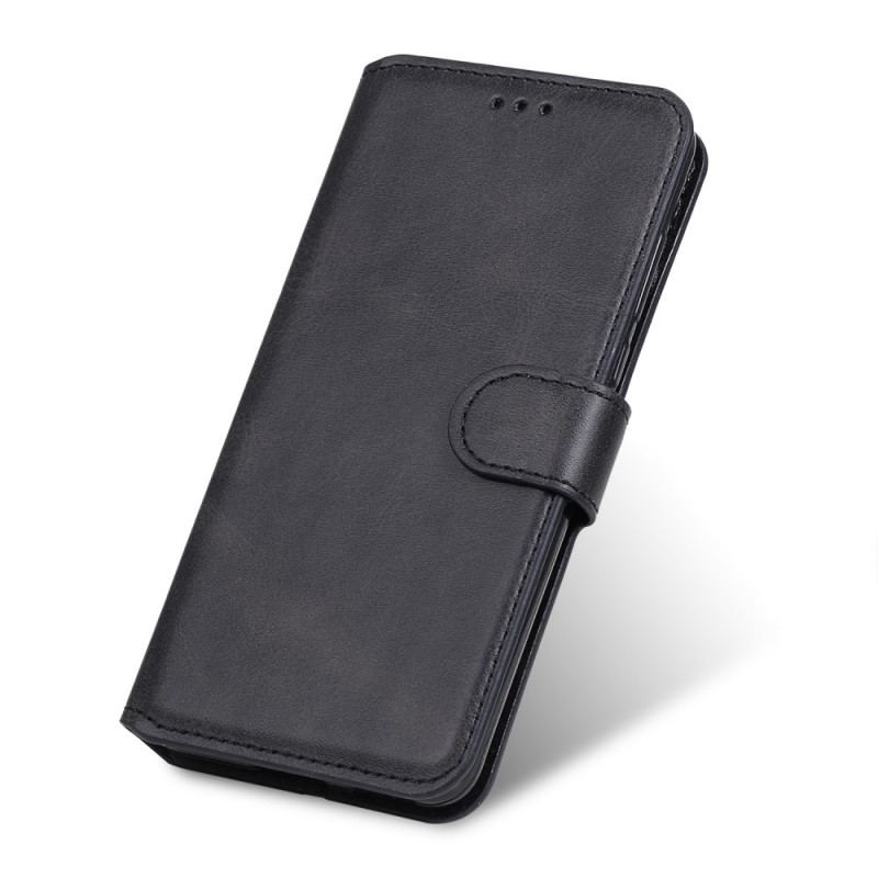 Capa Folio Para Huawei Nova 8i Couro Falso Básico