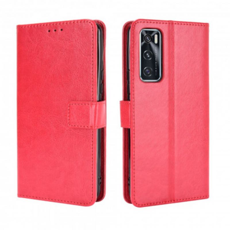 Capa Folio Para Vivo Y70 Couro Falso Chamativo