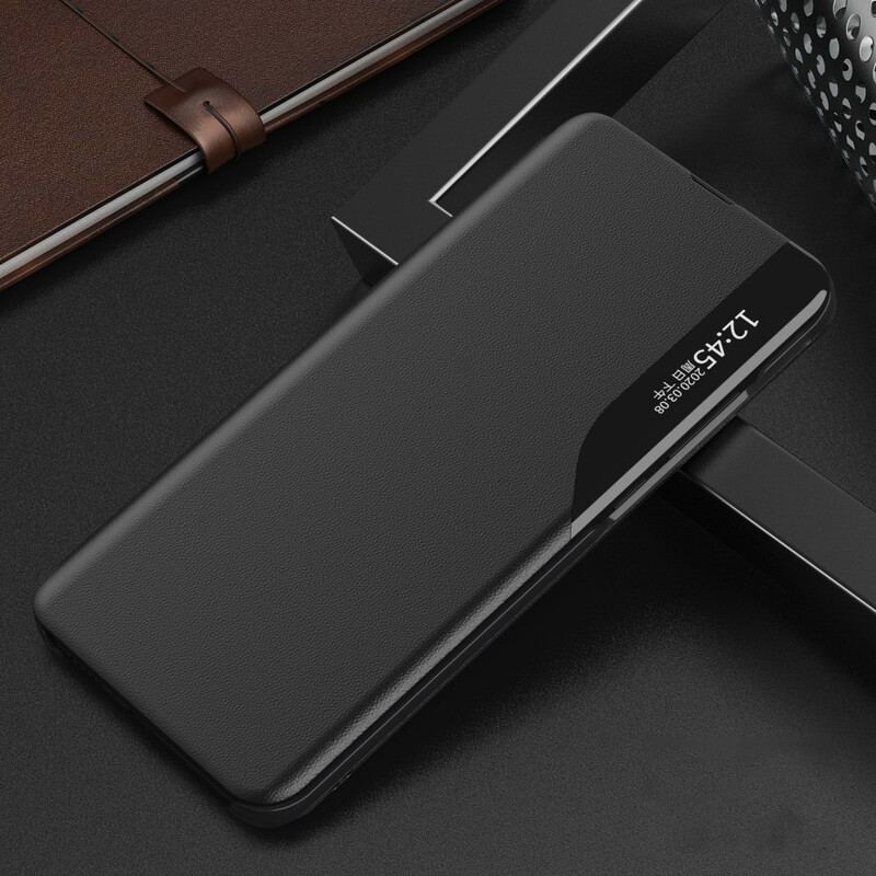 Capa De Celular Para Xiaomi Redmi Note 9 Pro 5G Couro Sintético