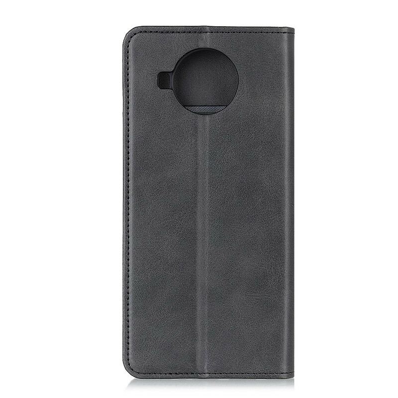 Capa De Celular Para Xiaomi Redmi Note 9 Pro 5G Flip Couro Rachado