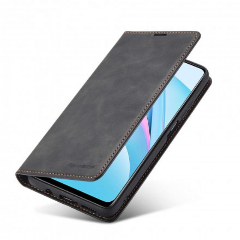 Capa De Celular Para Xiaomi Redmi Note 9 Pro 5G Flip Forwenw Efeito Couro