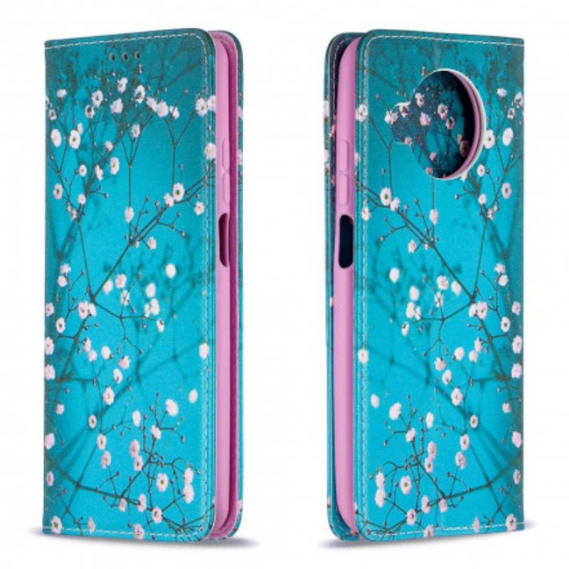 Capa De Celular Para Xiaomi Redmi Note 9 Pro 5G Flip Ramos Floridos