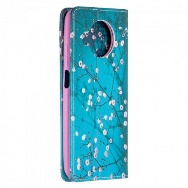 Capa De Celular Para Xiaomi Redmi Note 9 Pro 5G Flip Ramos Floridos