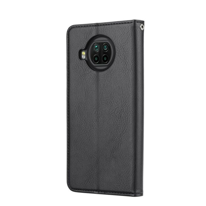 Capa De Celular Para Xiaomi Redmi Note 9 Pro 5G Flip Titular Do Cartão