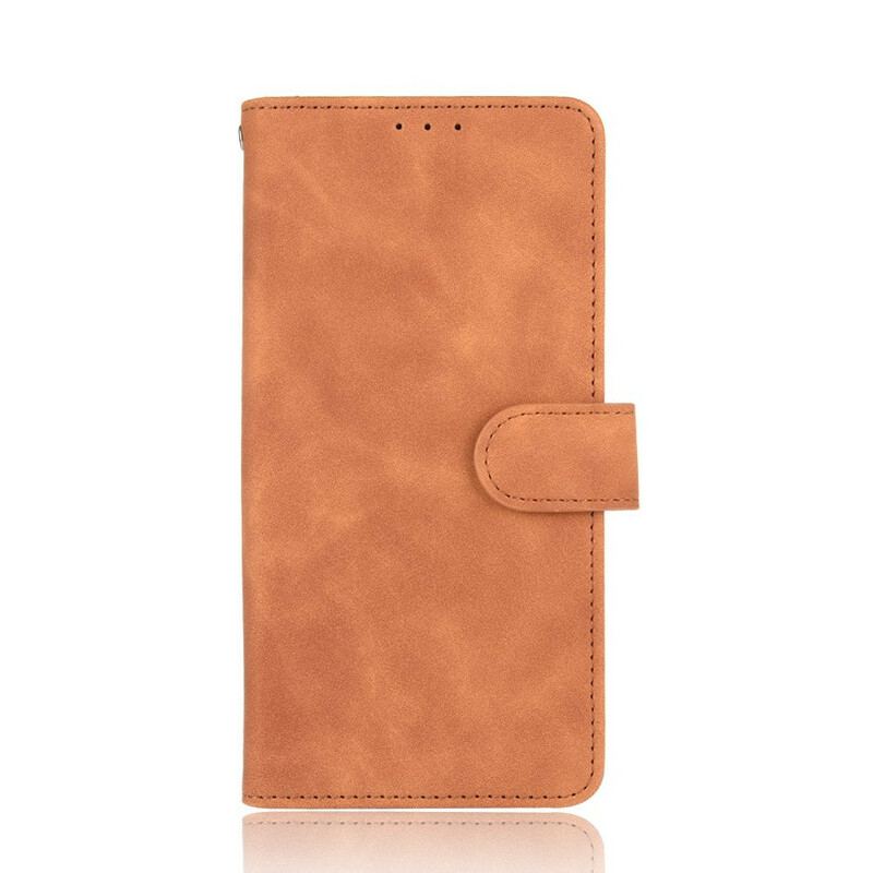 Capa Em Pele Para Xiaomi Redmi Note 9 Pro 5G Toque De Pele