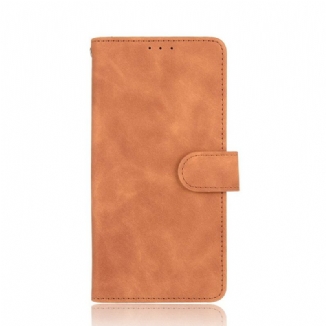 Capa Em Pele Para Xiaomi Redmi Note 9 Pro 5G Toque De Pele